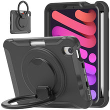 Load image into Gallery viewer, Heavy Duty TPU Hybrid PC Tablet Case with 360 Rotation Handle Grip Holder &amp; Pen Slot, For iPad mini 6 / mini 2024