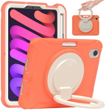 Load image into Gallery viewer, Heavy Duty TPU Hybrid PC Tablet Case with 360 Rotation Handle Grip Holder &amp; Pen Slot, For iPad mini 6 / mini 2024