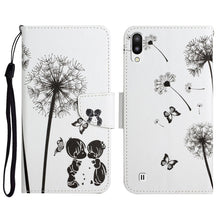 Load image into Gallery viewer, Painted Pattern Horizontal Flip Leather Case with Holder &amp; Card Slot &amp; Wallet, For Samsung Galaxy A01, For Samsung Galaxy A02