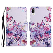 Load image into Gallery viewer, Painted Pattern Horizontal Flip Leather Case with Holder &amp; Card Slot &amp; Wallet, For Samsung Galaxy A01, For Samsung Galaxy A02