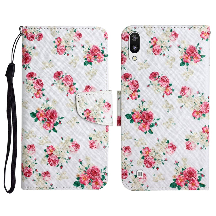 Painted Pattern Horizontal Flip Leather Case with Holder & Card Slot & Wallet, For Samsung Galaxy A01, For Samsung Galaxy A02