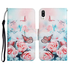 Load image into Gallery viewer, Painted Pattern Horizontal Flip Leather Case with Holder &amp; Card Slot &amp; Wallet, For Samsung Galaxy A01, For Samsung Galaxy A02
