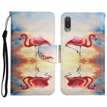 Load image into Gallery viewer, Painted Pattern Horizontal Flip Leather Case with Holder &amp; Card Slot &amp; Wallet, For Samsung Galaxy A01, For Samsung Galaxy A02