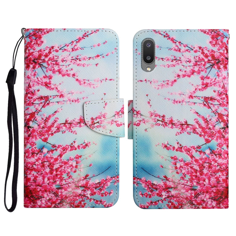 Painted Pattern Horizontal Flip Leather Case with Holder & Card Slot & Wallet, For Samsung Galaxy A01, For Samsung Galaxy A02