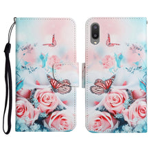 Load image into Gallery viewer, Painted Pattern Horizontal Flip Leather Case with Holder &amp; Card Slot &amp; Wallet, For Samsung Galaxy A01, For Samsung Galaxy A02