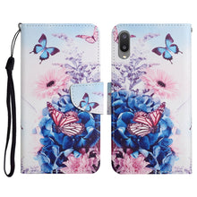 Load image into Gallery viewer, Painted Pattern Horizontal Flip Leather Case with Holder &amp; Card Slot &amp; Wallet, For Samsung Galaxy A01, For Samsung Galaxy A02