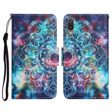Load image into Gallery viewer, Painted Pattern Horizontal Flip Leather Case with Holder &amp; Card Slot &amp; Wallet, For Samsung Galaxy A01, For Samsung Galaxy A02