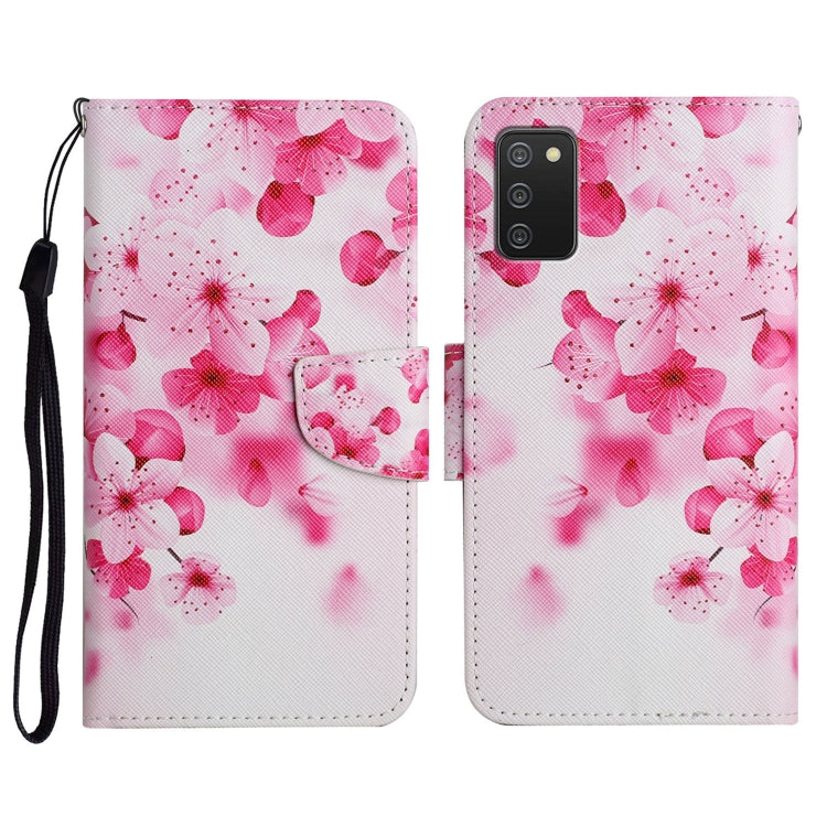 Painted Pattern Horizontal Flip Leather Case with Holder & Card Slot & Wallet, For Samsung Galaxy A02s US Edition, For Samsung Galaxy A02s EU Edition