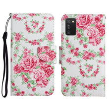 Load image into Gallery viewer, Painted Pattern Horizontal Flip Leather Case with Holder &amp; Card Slot &amp; Wallet, For Samsung Galaxy A02s US Edition, For Samsung Galaxy A02s EU Edition