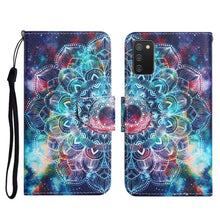 Load image into Gallery viewer, Painted Pattern Horizontal Flip Leather Case with Holder &amp; Card Slot &amp; Wallet, For Samsung Galaxy A02s US Edition, For Samsung Galaxy A02s EU Edition