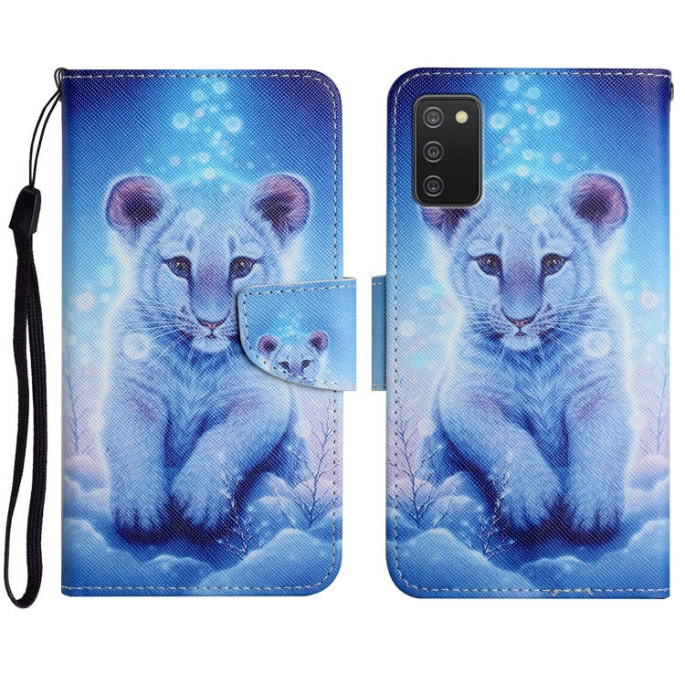 Painted Pattern Horizontal Flip Leather Case with Holder & Card Slot & Wallet, For Samsung Galaxy A03s 164mm, For Samsung Galaxy A10 / M10