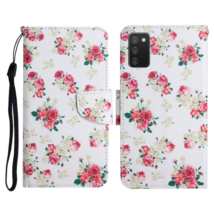 Painted Pattern Horizontal Flip Leather Case with Holder & Card Slot & Wallet, For Samsung Galaxy A03s 164mm, For Samsung Galaxy A10 / M10