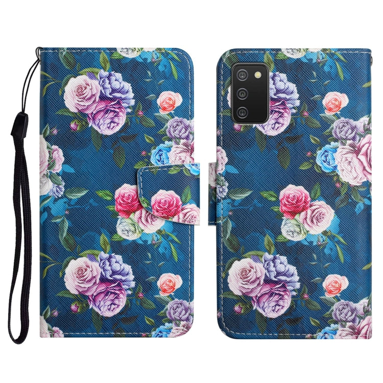 Painted Pattern Horizontal Flip Leather Case with Holder & Card Slot & Wallet, For Samsung Galaxy A03s 164mm, For Samsung Galaxy A10 / M10