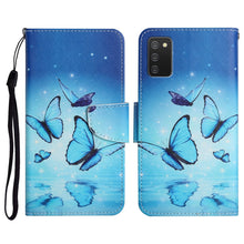 Load image into Gallery viewer, Painted Pattern Horizontal Flip Leather Case with Holder &amp; Card Slot &amp; Wallet, For Samsung Galaxy A03s 164mm, For Samsung Galaxy A10 / M10