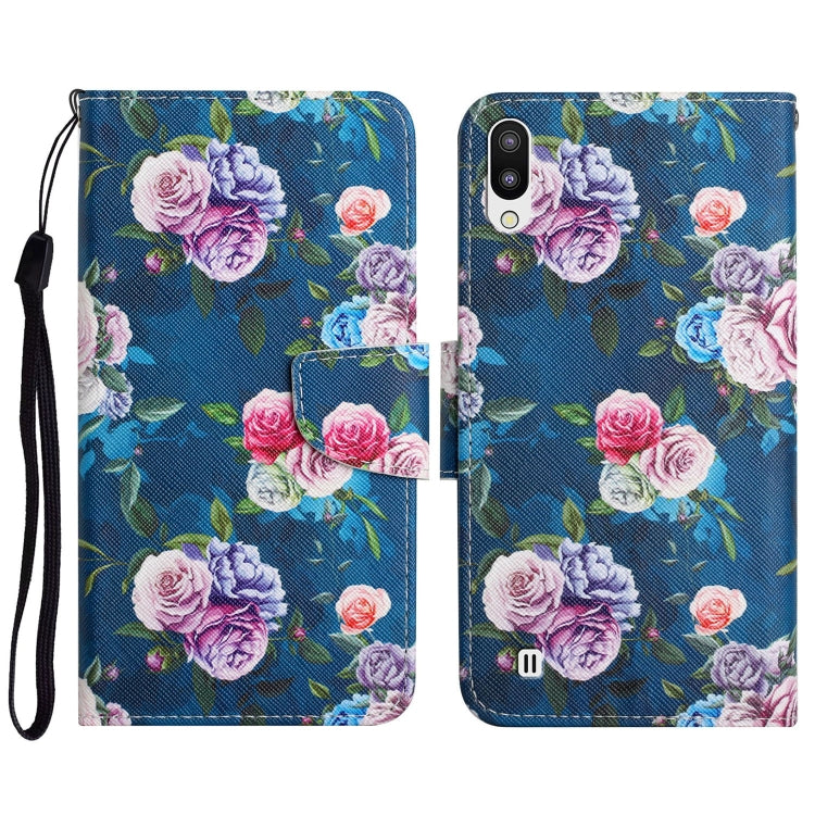 Painted Pattern Horizontal Flip Leather Case with Holder & Card Slot & Wallet, For Samsung Galaxy A03s 164mm, For Samsung Galaxy A10 / M10