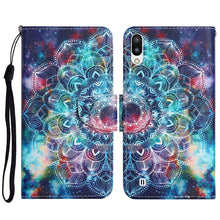 Load image into Gallery viewer, Painted Pattern Horizontal Flip Leather Case with Holder &amp; Card Slot &amp; Wallet, For Samsung Galaxy A03s 164mm, For Samsung Galaxy A10 / M10