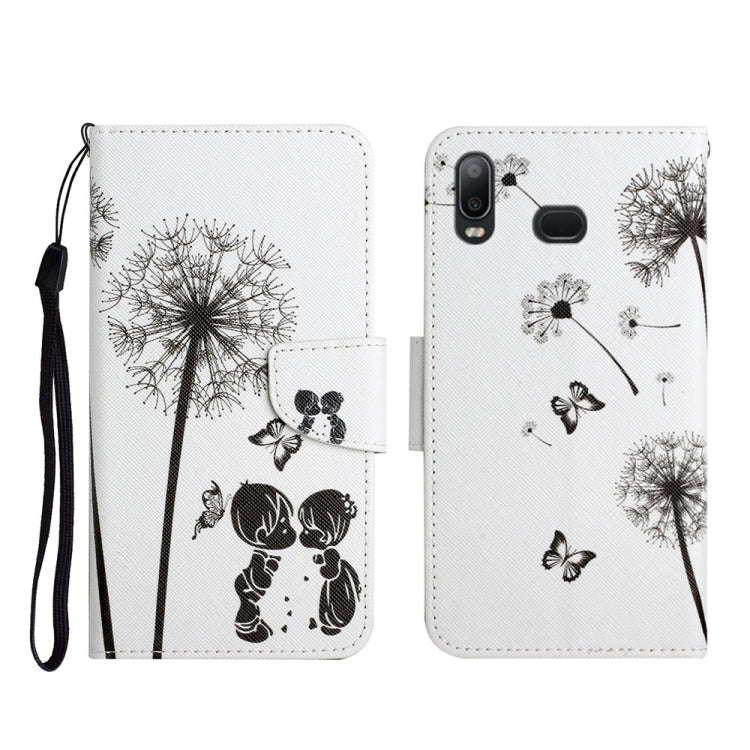 Painted Pattern Horizontal Flip Leather Case with Holder & Card Slot & Wallet, For Samsung Galaxy A10s, For Samsung Galaxy A11