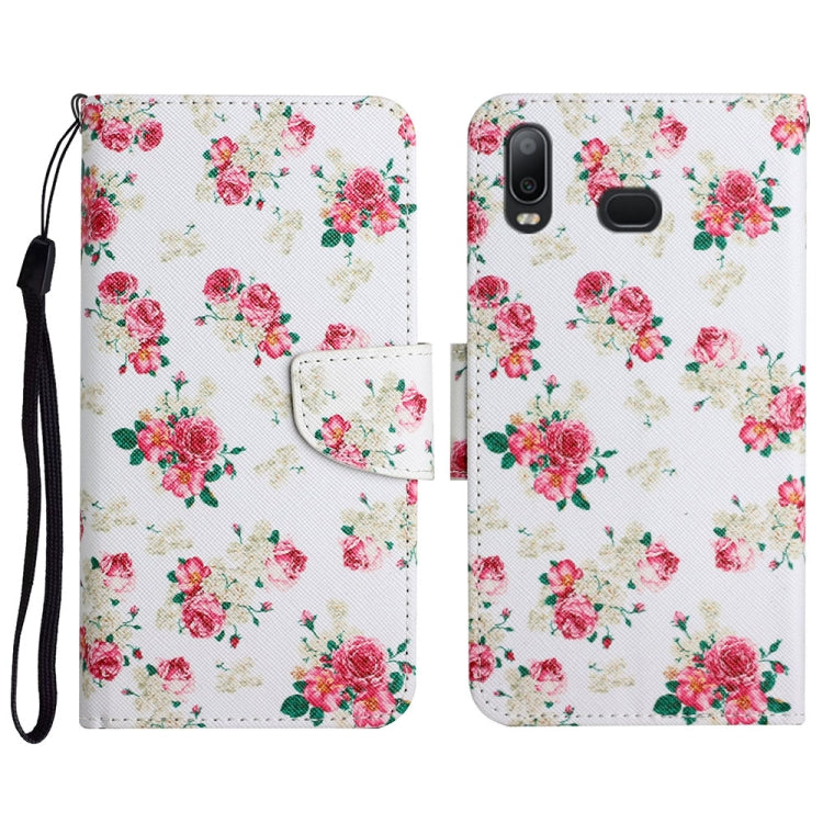 Painted Pattern Horizontal Flip Leather Case with Holder & Card Slot & Wallet, For Samsung Galaxy A10s, For Samsung Galaxy A11