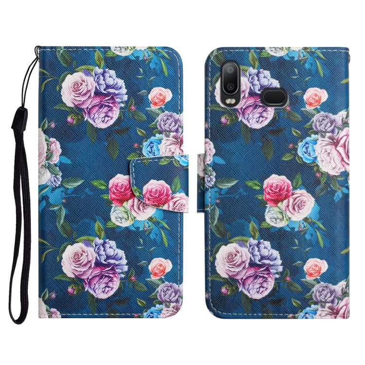 Painted Pattern Horizontal Flip Leather Case with Holder & Card Slot & Wallet, For Samsung Galaxy A10s, For Samsung Galaxy A11