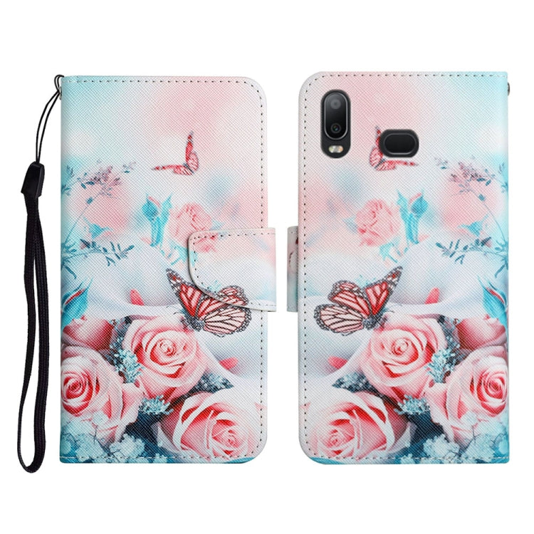 Painted Pattern Horizontal Flip Leather Case with Holder & Card Slot & Wallet, For Samsung Galaxy A10s, For Samsung Galaxy A11