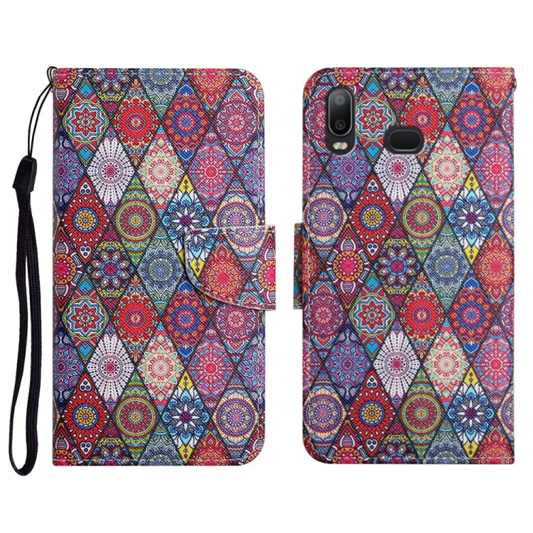 Painted Pattern Horizontal Flip Leather Case with Holder & Card Slot & Wallet, For Samsung Galaxy A10s, For Samsung Galaxy A11