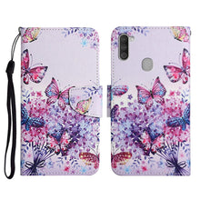 Load image into Gallery viewer, Painted Pattern Horizontal Flip Leather Case with Holder &amp; Card Slot &amp; Wallet, For Samsung Galaxy A10s, For Samsung Galaxy A11