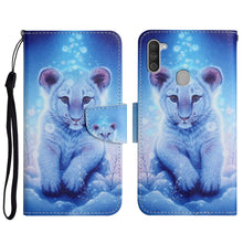 Load image into Gallery viewer, Painted Pattern Horizontal Flip Leather Case with Holder &amp; Card Slot &amp; Wallet, For Samsung Galaxy A10s, For Samsung Galaxy A11