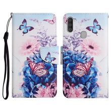Load image into Gallery viewer, Painted Pattern Horizontal Flip Leather Case with Holder &amp; Card Slot &amp; Wallet, For Samsung Galaxy A10s, For Samsung Galaxy A11