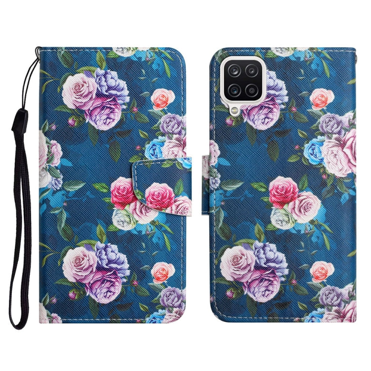Painted Pattern Horizontal Flip Leather Case with Holder & Card Slot & Wallet, For Samsung Galaxy A12, For Samsung Galaxy A20 / A30