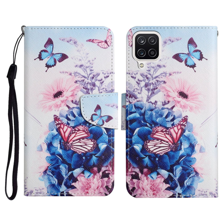 Painted Pattern Horizontal Flip Leather Case with Holder & Card Slot & Wallet, For Samsung Galaxy A12, For Samsung Galaxy A20 / A30