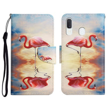 Load image into Gallery viewer, Painted Pattern Horizontal Flip Leather Case with Holder &amp; Card Slot &amp; Wallet, For Samsung Galaxy A12, For Samsung Galaxy A20 / A30