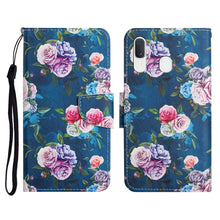 Load image into Gallery viewer, Painted Pattern Horizontal Flip Leather Case with Holder &amp; Card Slot &amp; Wallet, For Samsung Galaxy A12, For Samsung Galaxy A20 / A30