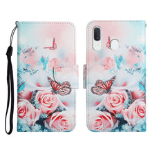 Load image into Gallery viewer, Painted Pattern Horizontal Flip Leather Case with Holder &amp; Card Slot &amp; Wallet, For Samsung Galaxy A12, For Samsung Galaxy A20 / A30