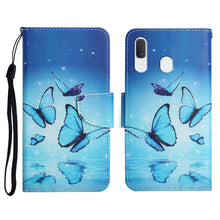 Load image into Gallery viewer, Painted Pattern Horizontal Flip Leather Case with Holder &amp; Card Slot &amp; Wallet, For Samsung Galaxy A12, For Samsung Galaxy A20 / A30