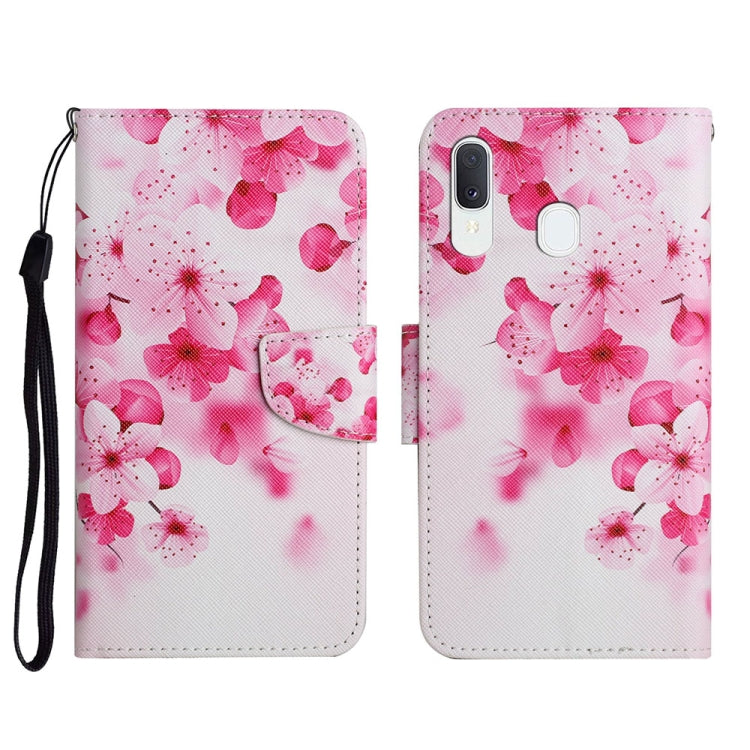Painted Pattern Horizontal Flip Leather Case with Holder & Card Slot & Wallet, For Samsung Galaxy A20e, For Samsung Galaxy A20s