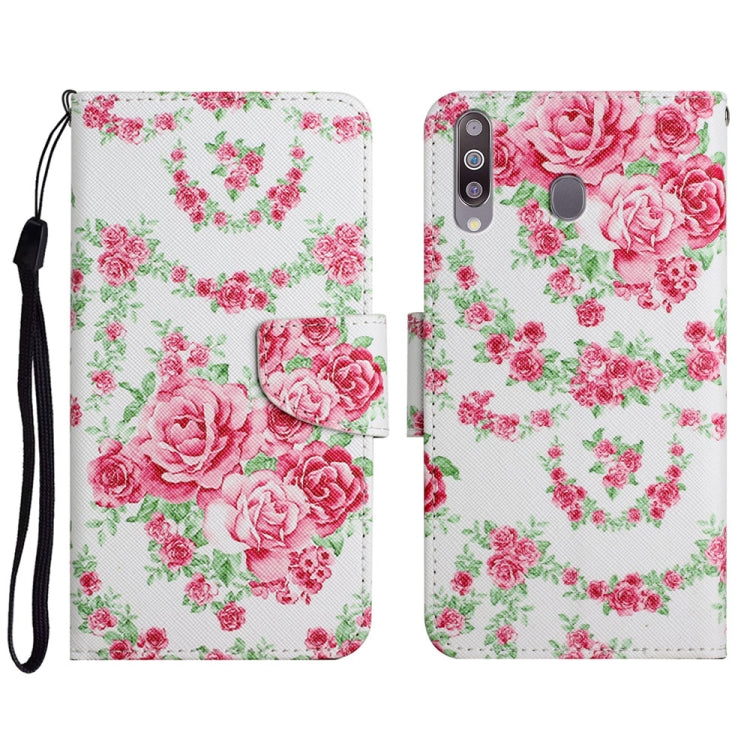 Painted Pattern Horizontal Flip Leather Case with Holder & Card Slot & Wallet, For Samsung Galaxy A20e, For Samsung Galaxy A20s