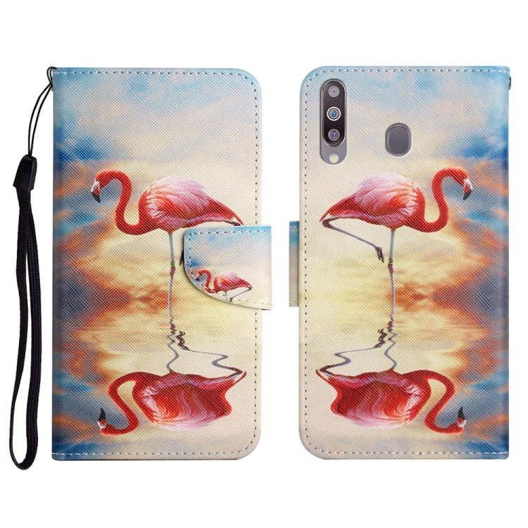 Painted Pattern Horizontal Flip Leather Case with Holder & Card Slot & Wallet, For Samsung Galaxy A20e, For Samsung Galaxy A20s