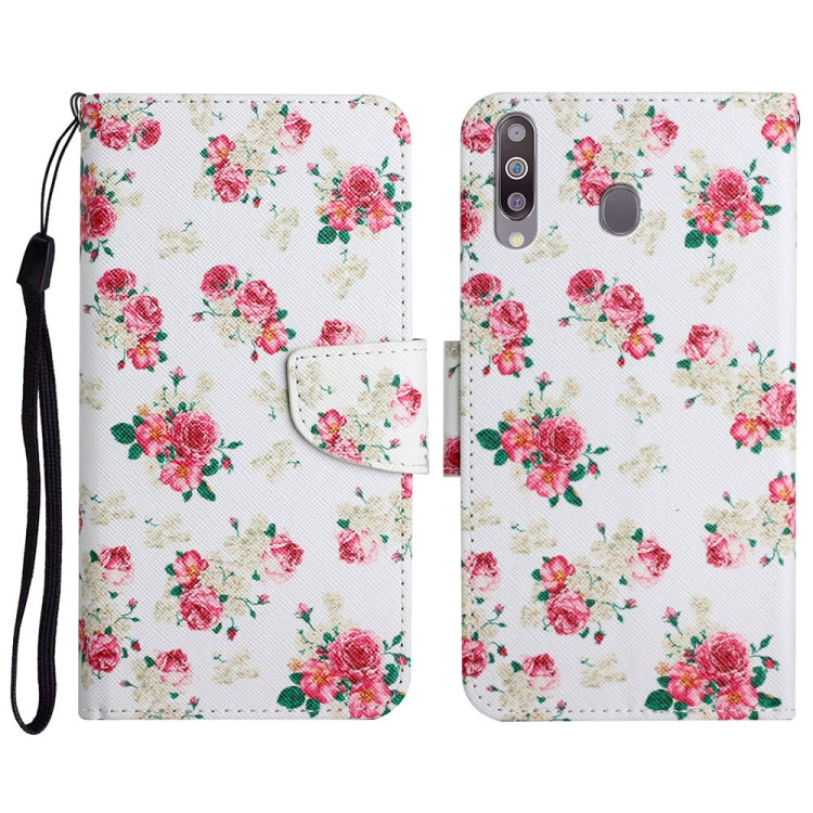Painted Pattern Horizontal Flip Leather Case with Holder & Card Slot & Wallet, For Samsung Galaxy A20e, For Samsung Galaxy A20s