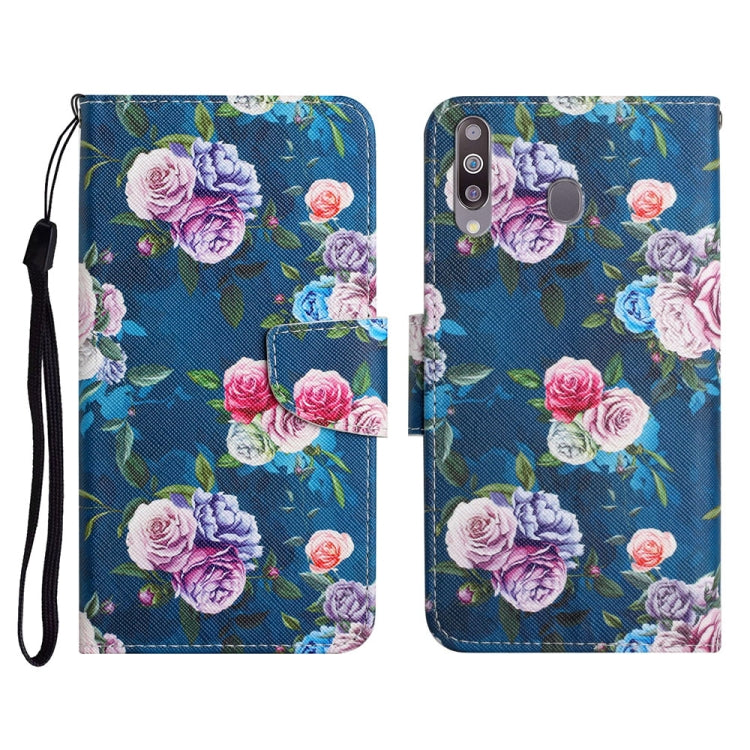 Painted Pattern Horizontal Flip Leather Case with Holder & Card Slot & Wallet, For Samsung Galaxy A20e, For Samsung Galaxy A20s