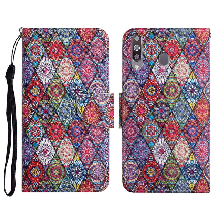 Painted Pattern Horizontal Flip Leather Case with Holder & Card Slot & Wallet, For Samsung Galaxy A20e, For Samsung Galaxy A20s