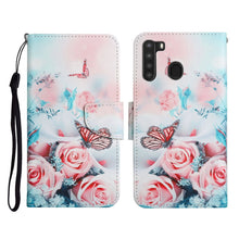 Load image into Gallery viewer, Painted Pattern Horizontal Flip Leather Case with Holder &amp; Card Slot &amp; Wallet, For Samsung Galaxy A21, For Samsung Galaxy A21s