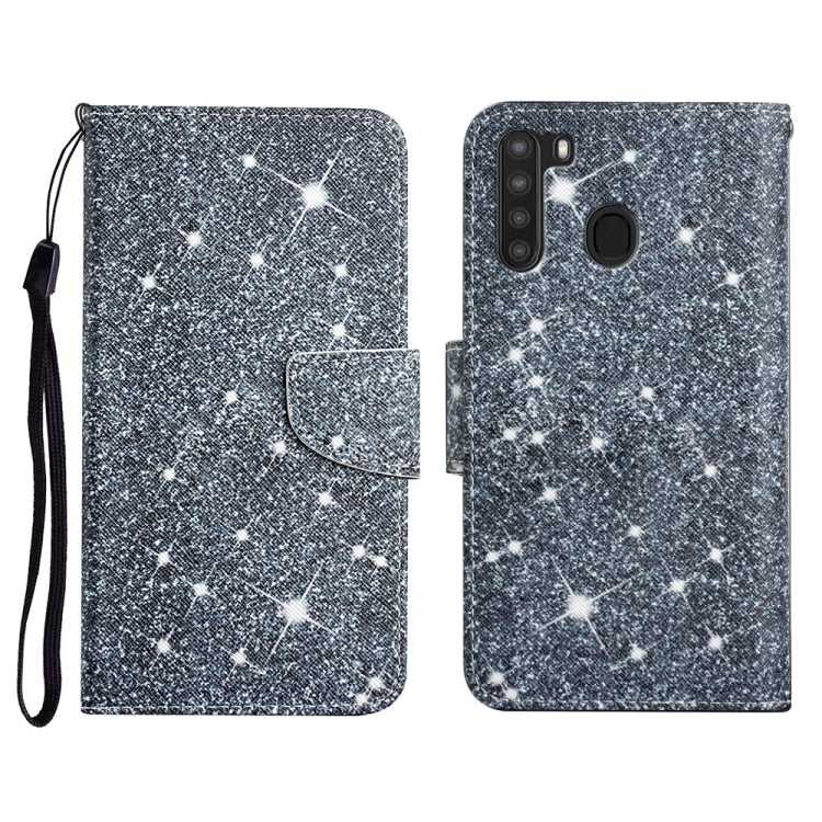 Painted Pattern Horizontal Flip Leather Case with Holder & Card Slot & Wallet, For Samsung Galaxy A21, For Samsung Galaxy A21s