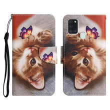 Load image into Gallery viewer, Painted Pattern Horizontal Flip Leather Case with Holder &amp; Card Slot &amp; Wallet, For Samsung Galaxy A21, For Samsung Galaxy A21s