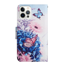 Load image into Gallery viewer, Painted Pattern Horizontal Flip Leather Case with Holder &amp; Card Slot &amp; Wallet, For iPhone 13 Pro Max, For iPhone 13 Pro, For iPhone 13