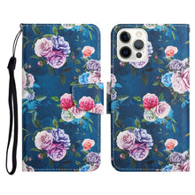 Load image into Gallery viewer, Painted Pattern Horizontal Flip Leather Case with Holder &amp; Card Slot &amp; Wallet, For iPhone 13 Pro Max, For iPhone 13 Pro, For iPhone 13