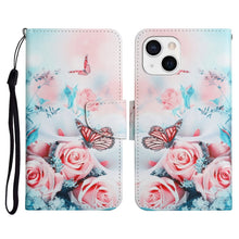 Load image into Gallery viewer, Painted Pattern Horizontal Flip Leather Case with Holder &amp; Card Slot &amp; Wallet, For iPhone 13 Pro Max, For iPhone 13 Pro, For iPhone 13