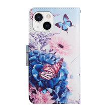 Load image into Gallery viewer, Painted Pattern Horizontal Flip Leather Case with Holder &amp; Card Slot &amp; Wallet, For iPhone 13 mini, For iPhone 12 Pro Max, For iPhone 12 / 12 Pro