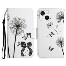 Load image into Gallery viewer, Painted Pattern Horizontal Flip Leather Case with Holder &amp; Card Slot &amp; Wallet, For iPhone 13 mini, For iPhone 12 Pro Max, For iPhone 12 / 12 Pro