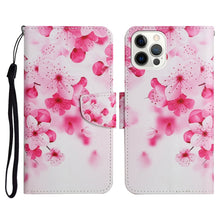 Load image into Gallery viewer, Painted Pattern Horizontal Flip Leather Case with Holder &amp; Card Slot &amp; Wallet, For iPhone 13 mini, For iPhone 12 Pro Max, For iPhone 12 / 12 Pro