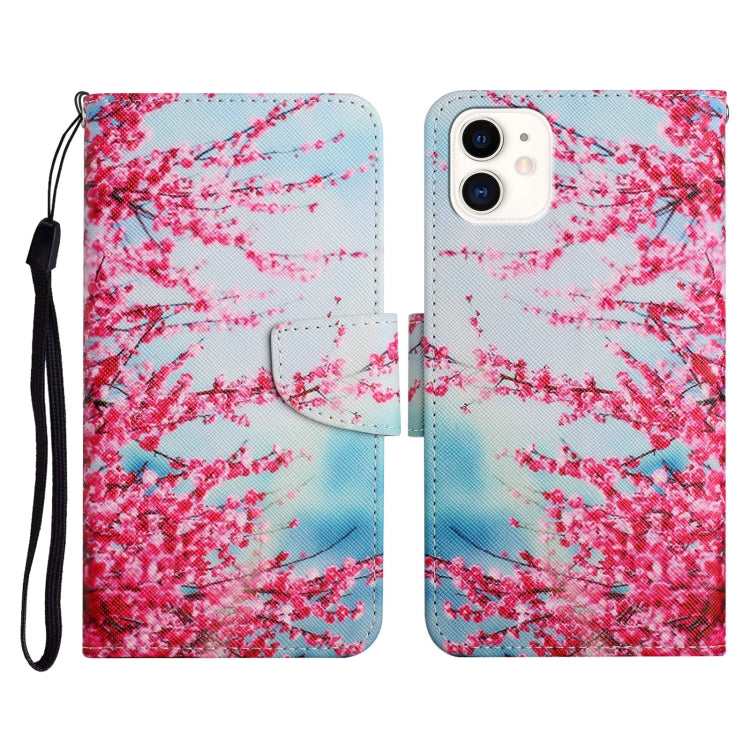 Painted Pattern Horizontal Flip Leather Case with Holder & Card Slot & Wallet, For iPhone 12 mini, For iPhone 11 Pro Max, For iPhone 11 Pro
